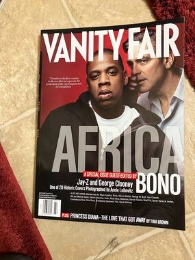 Vanity Fair - Red, Black & White Celebrity Cover